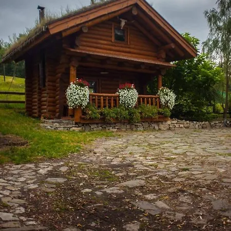 Srub Ranch Na Hranici Orman Evi Baska