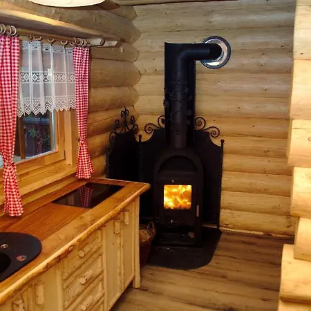 Srub Ranch Na Hranici Orman Evi *