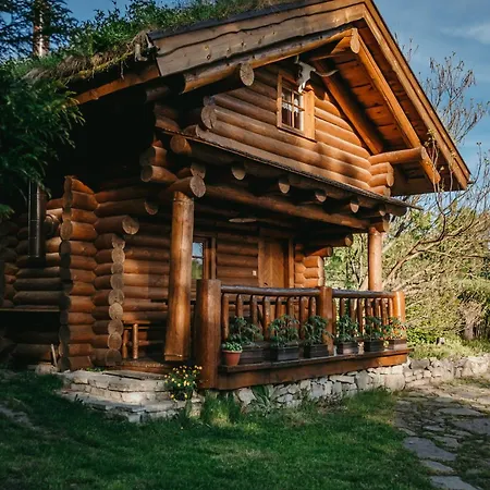 Srub Ranch Na Hranici Hytte