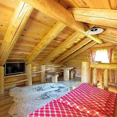 Srub Ranch Na Hranici Orman Evi *