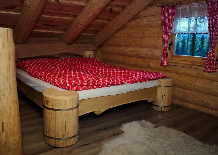 Srub Ranch Na Hranici Orman Evi *