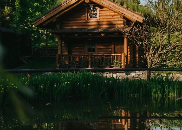Orman Evi Srub Ranch Na Hranici Baska